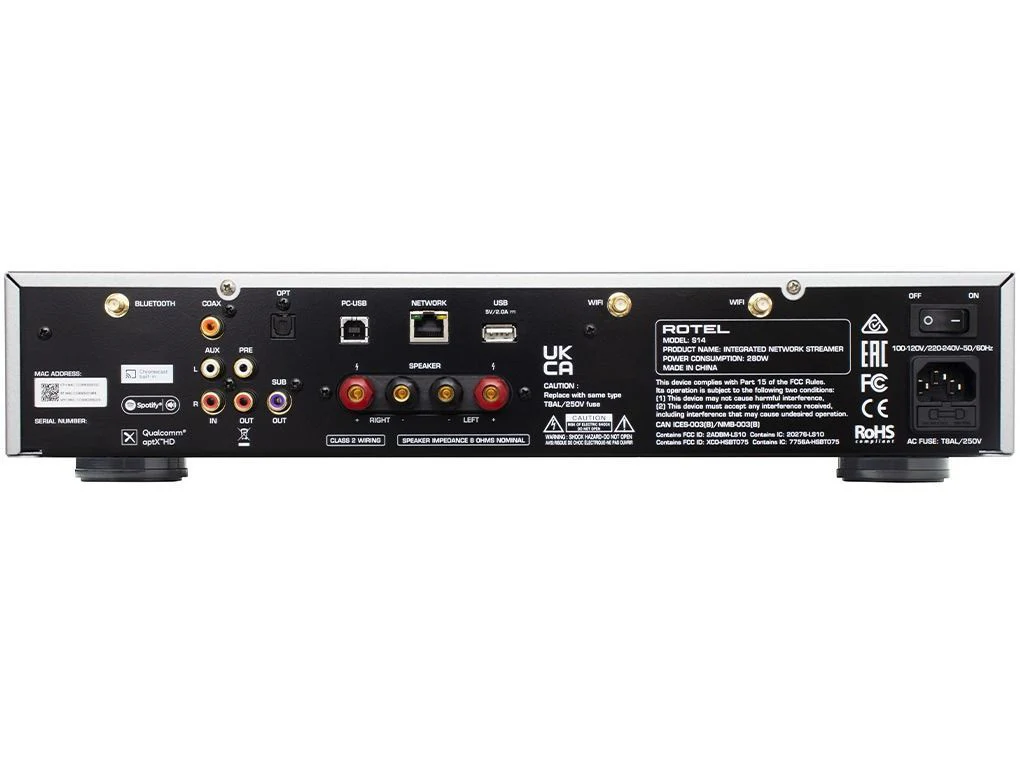Rotel S14 (Model 2025, Zilver) – Opheffingsuitverkoop - Afbeelding 2