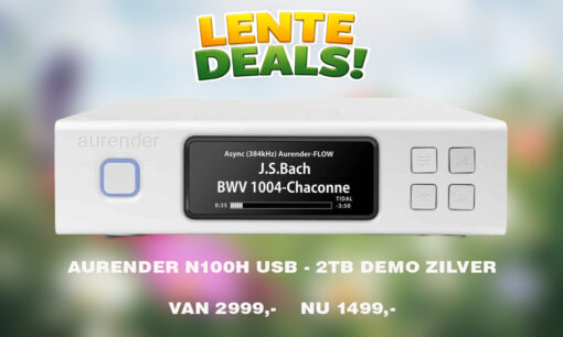 Aurender N100H  Demo Zilver