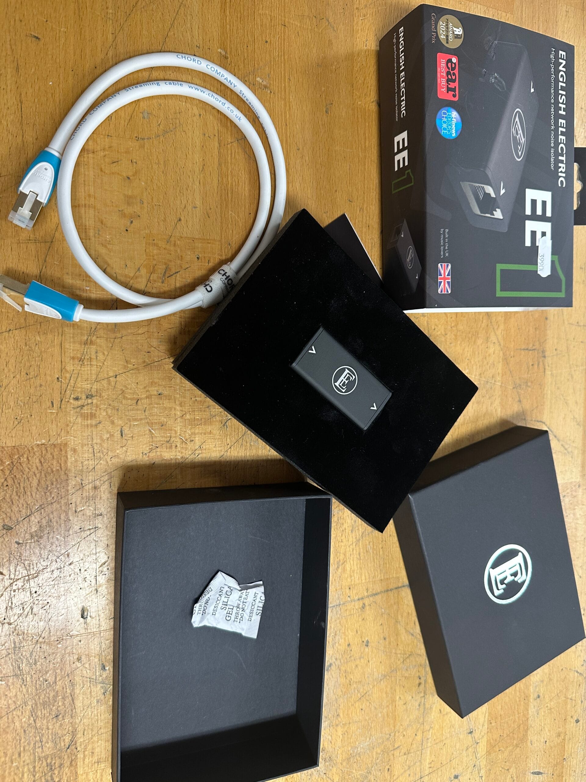English Electric EE1 Noise Isolator + Chord Lan Cable - Afbeelding 11