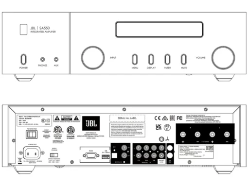 JBL SA550 - Afbeelding 7