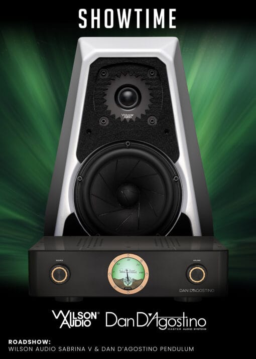 Wilson Audio Sabrina V & Dan D’Agostino Pendulum – Live Demonstratie