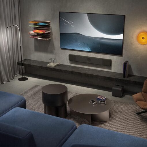 KEF XIO  Soundbar Zwart - Afbeelding 10