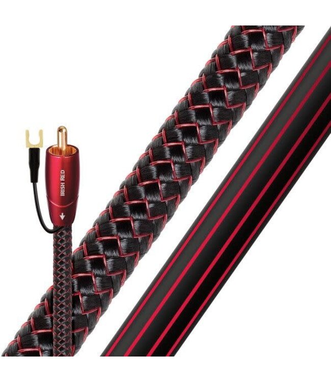 AudioQuest Irish Red Subwoofer Kabel – 5 meter 🎵 - Afbeelding 2