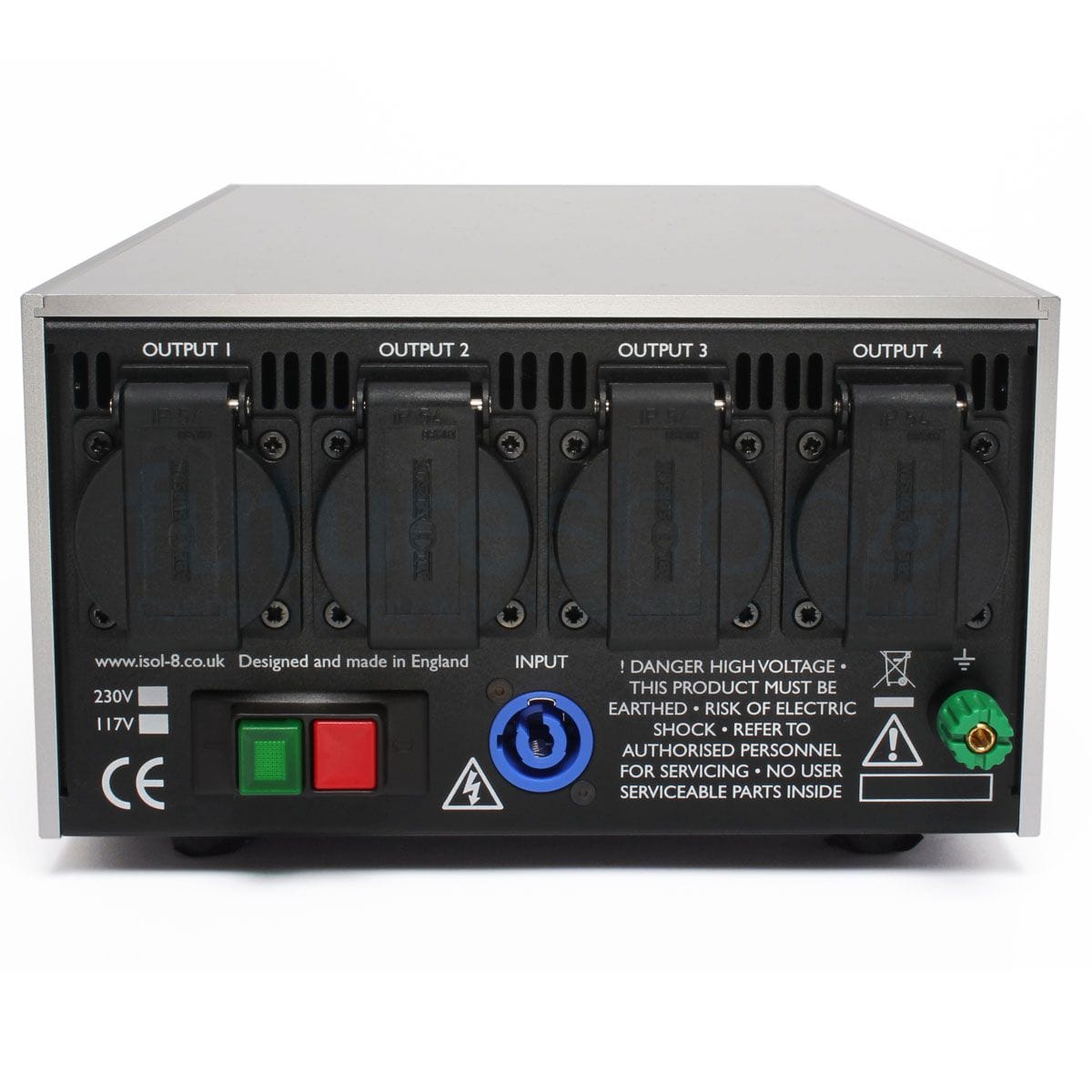 ISOL-8 SubStation LC Mains Conditioner (Zilver) – Opheffingsuitverkoop - Afbeelding 3
