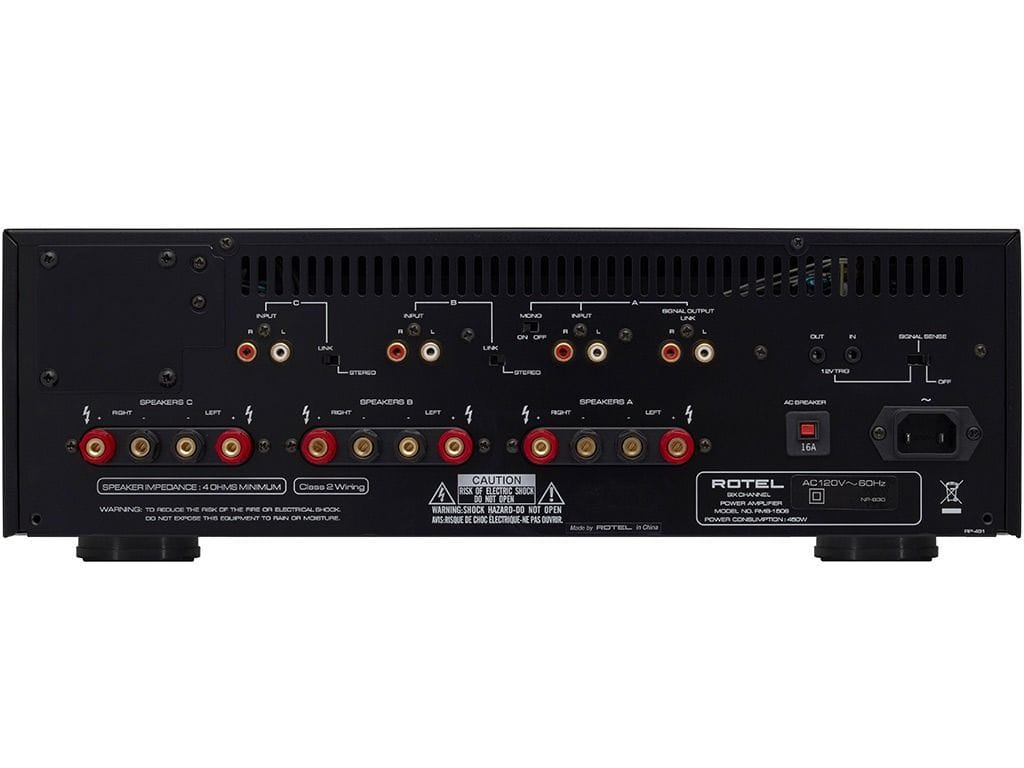 Rotel RMB-1506 – Opheffingsuitverkoop zwart - Afbeelding 3